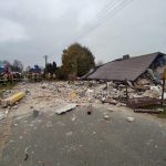 Wybuch w domu w Kaczorowie, 81-latka została ranna 6